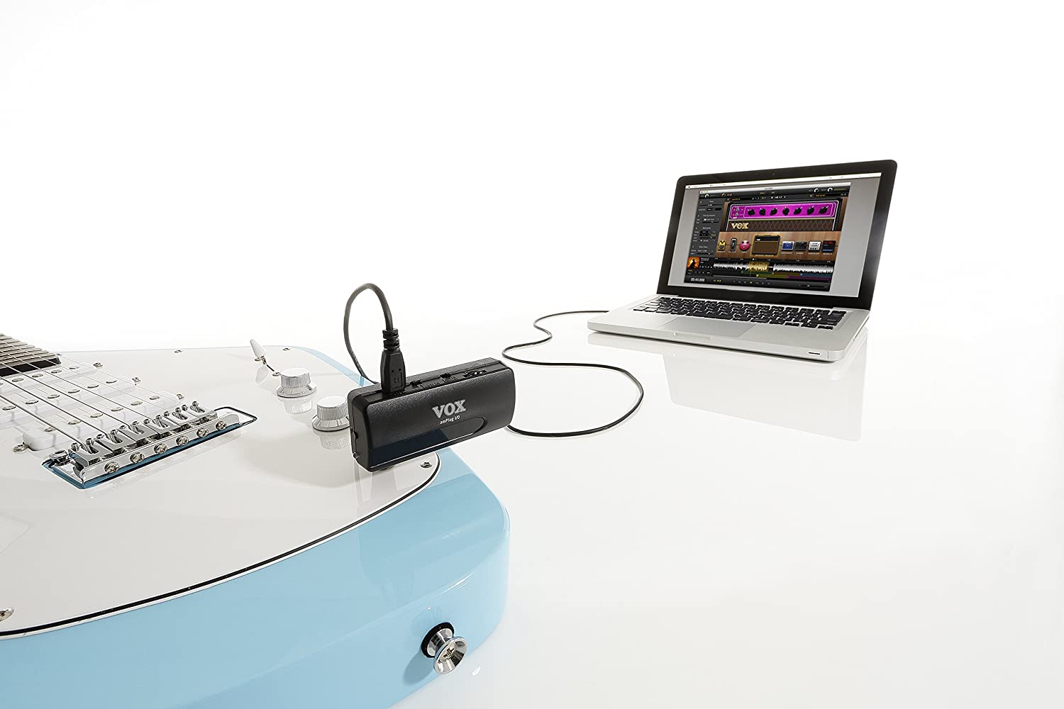 VOX amPlug I/O interfaccia audio chitarra USB con tuner