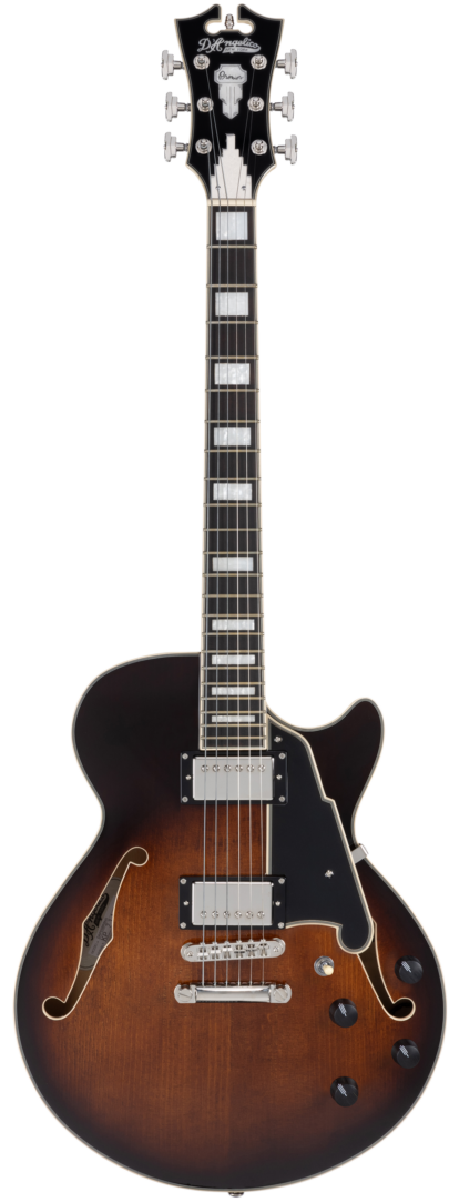 D'Angelico Premier SS chitarra Brown Burst ex demo