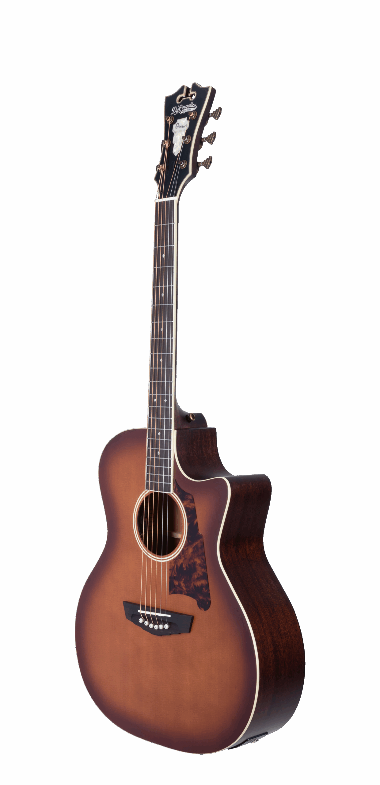 D'Angelico Premier Gramercy chitarra acustica Caramel Burst