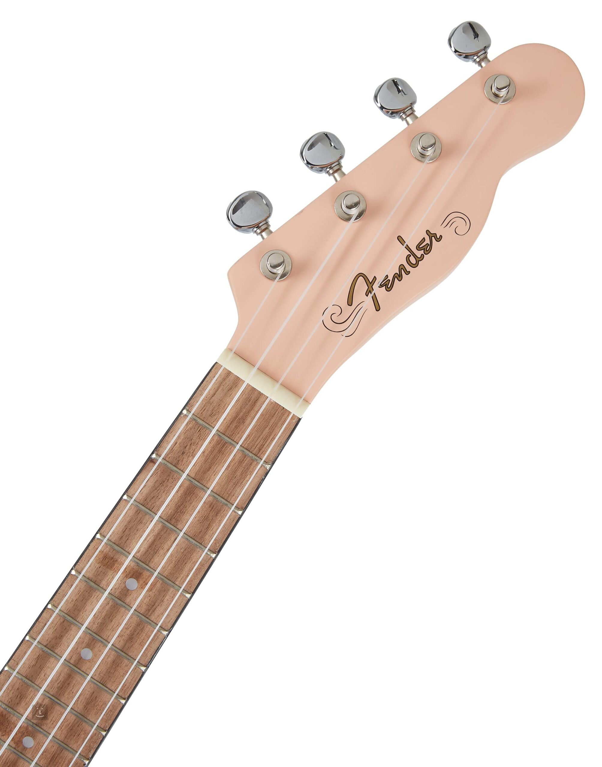 Fender Venice ukulele soprano Shell Pink tiglio satinato