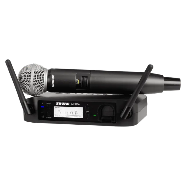 Shure GLXD24+ SM58 Z4 microfono wireless dual band voce
