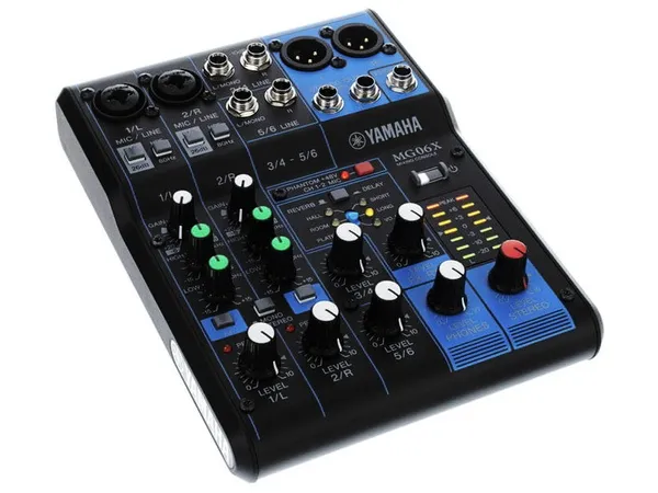 Yamaha MG06X mixer analogico 6 canali D-PRE effetti