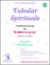 Boomwhackers Tubular Spirituals libro con CD spartiti
