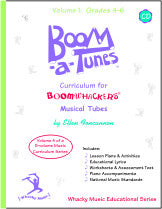 Boomwhackers Boom-a-Tunes Volume 4 metodo con CD