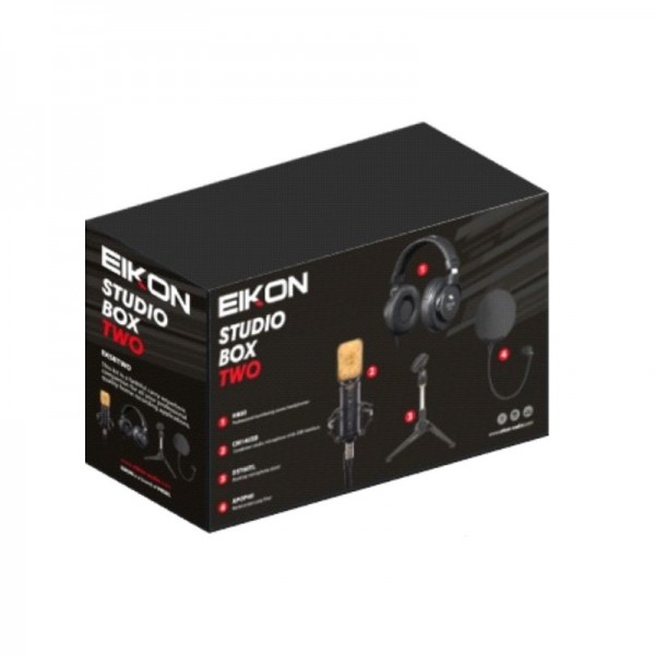 Eikon Studio Box Two kit microfono cuffie studio