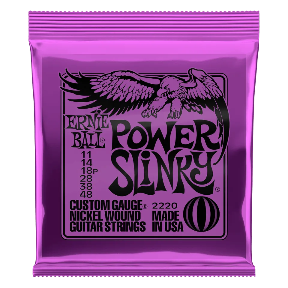 Ernie Ball 2220 Power Slinky Corde Chitarra 11-48