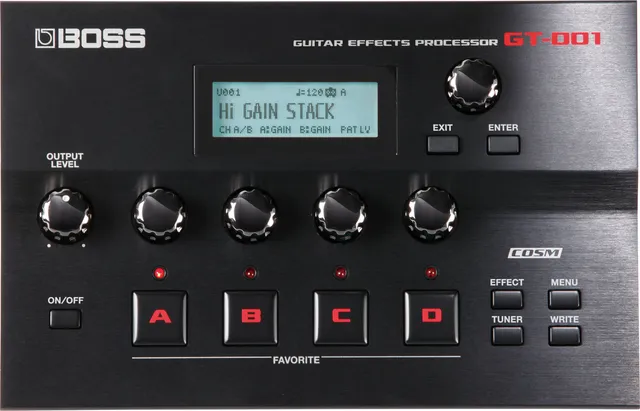 BOSS GT-001 multieffetto chitarra desktop USB con COSM