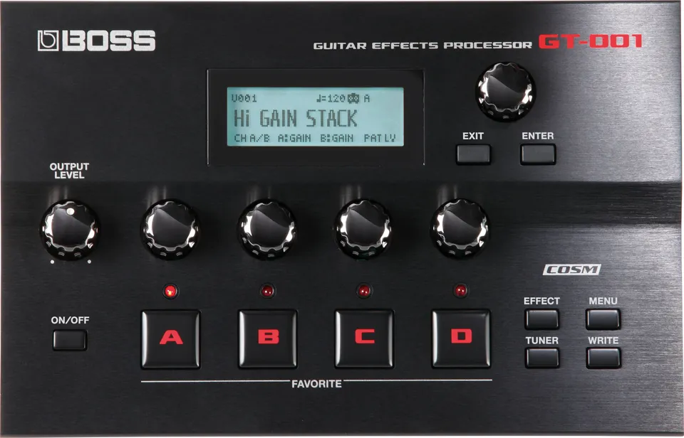 BOSS GT-001 multieffetto chitarra desktop USB con COSM
