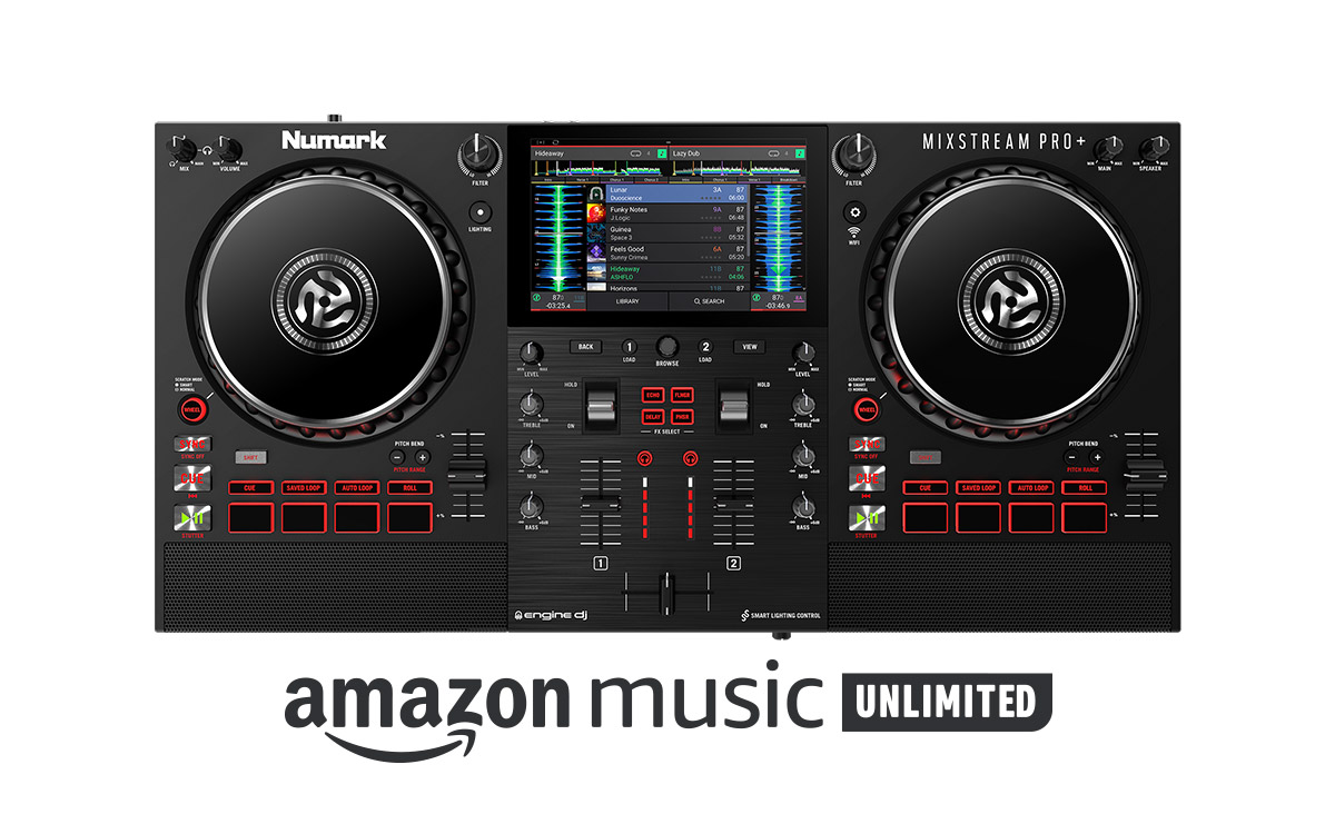 Numark Mixstream Pro+ Controller DJ Standalone con Casse