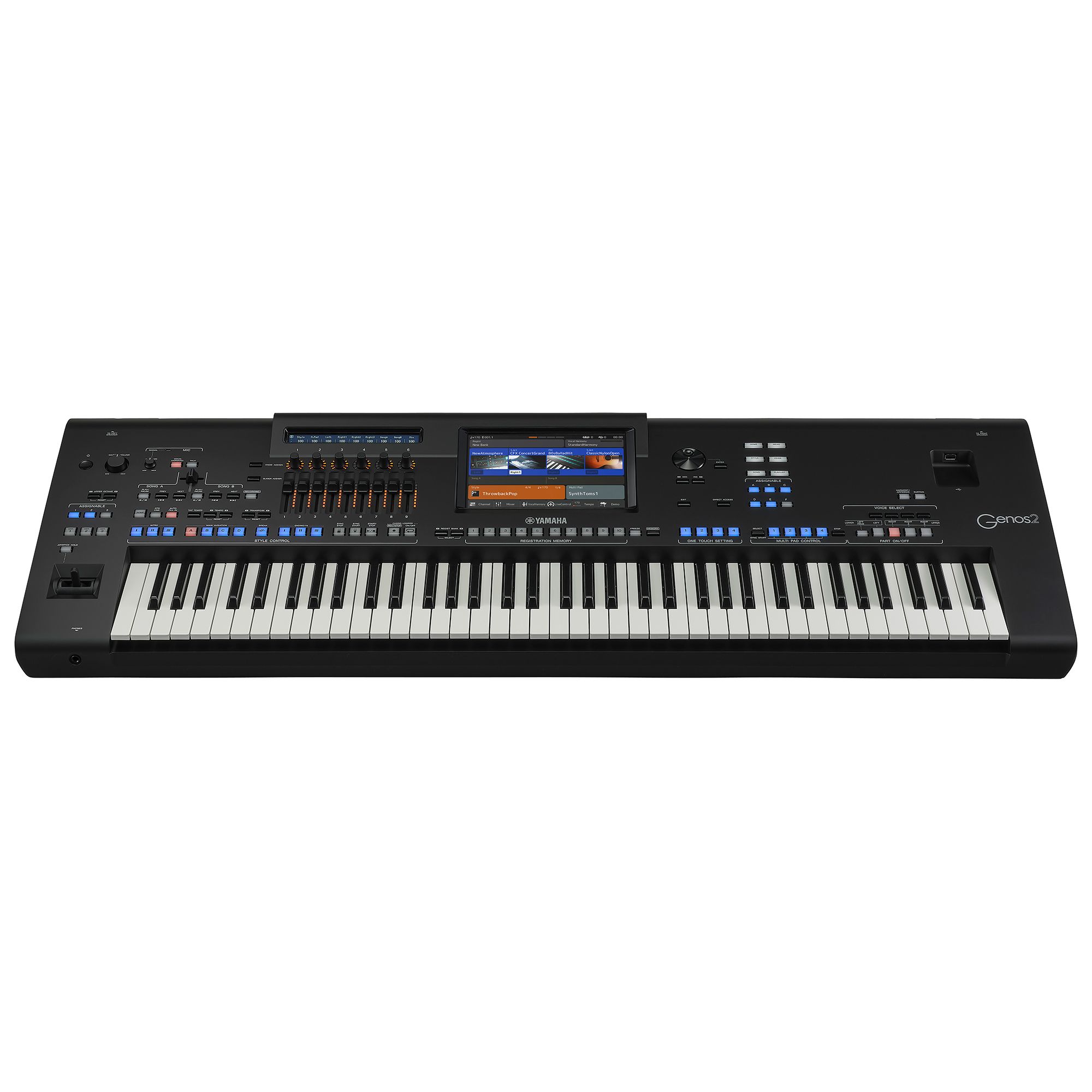 Yamaha Genos 2 Tastiera Arranger Workstation FSX 76 Tasti