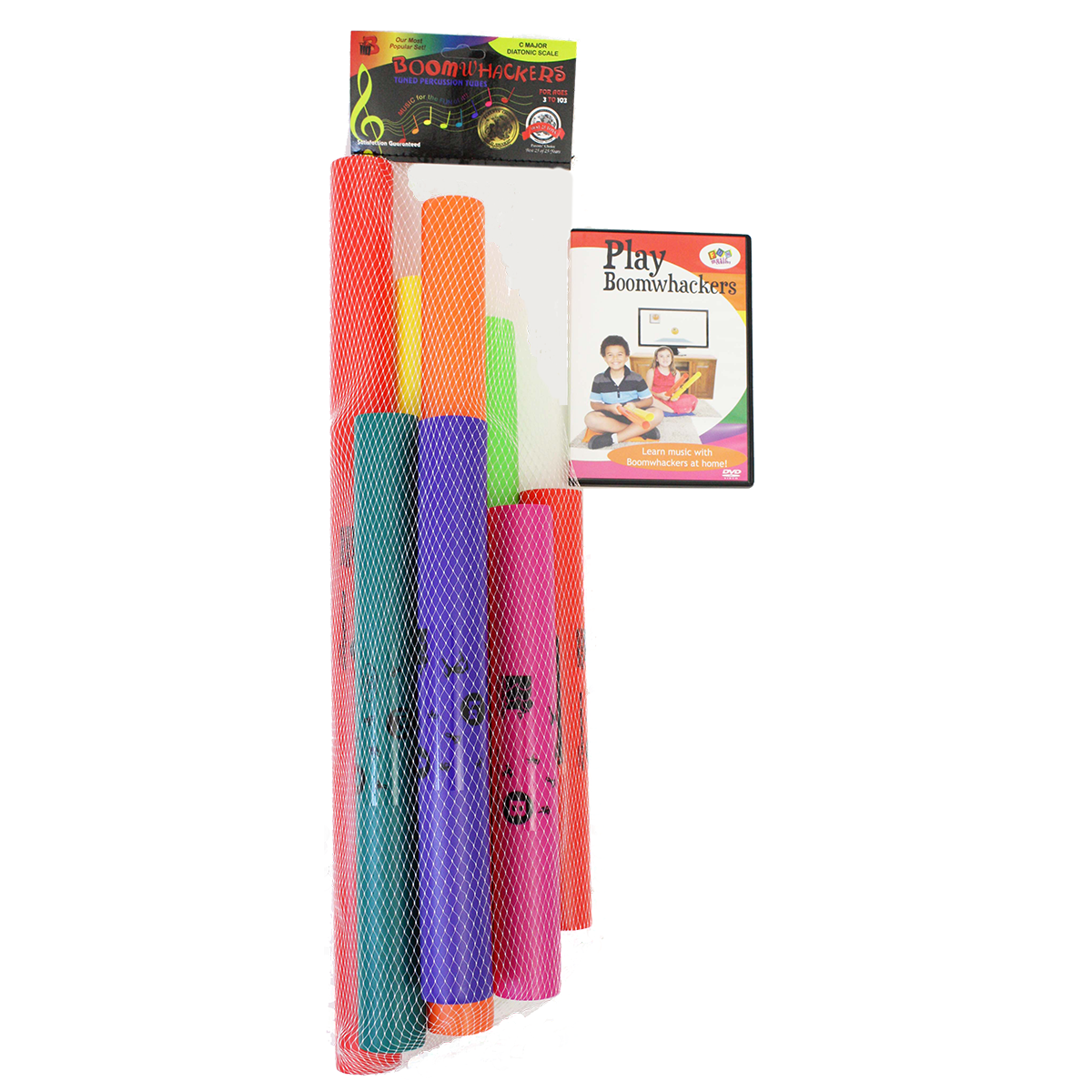 Boomwhackers Gift Set BWGS kit tubi 8 note do maggiore