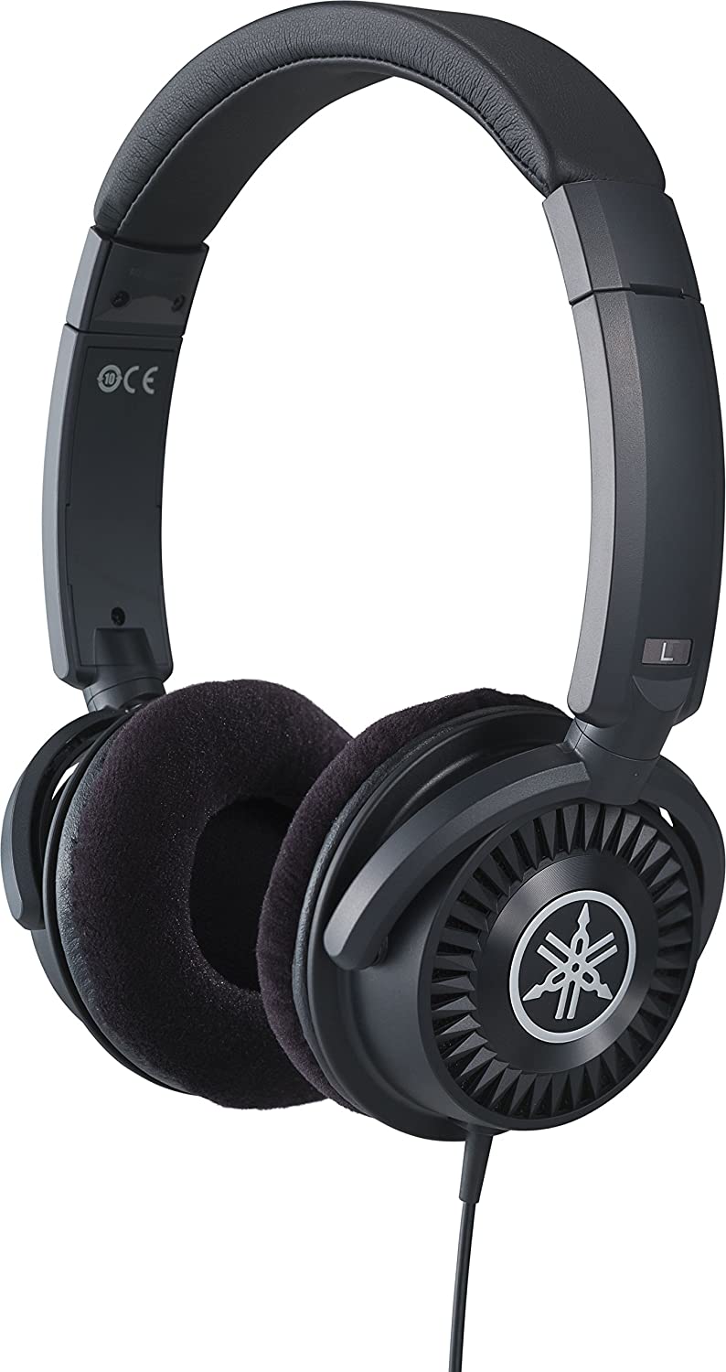 Yamaha HPH-150B Cuffia On-Ear Nera Aperta