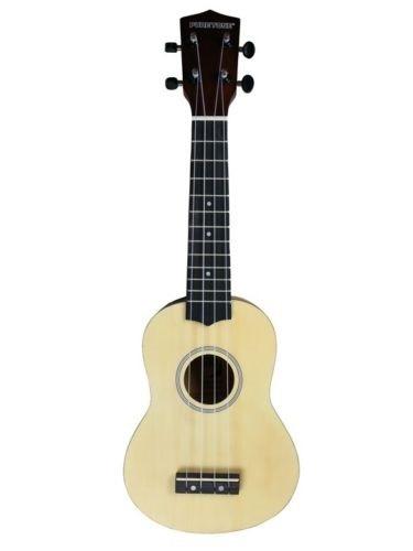 Pure Tone soprano natural ukulele pack con borsa e metodo