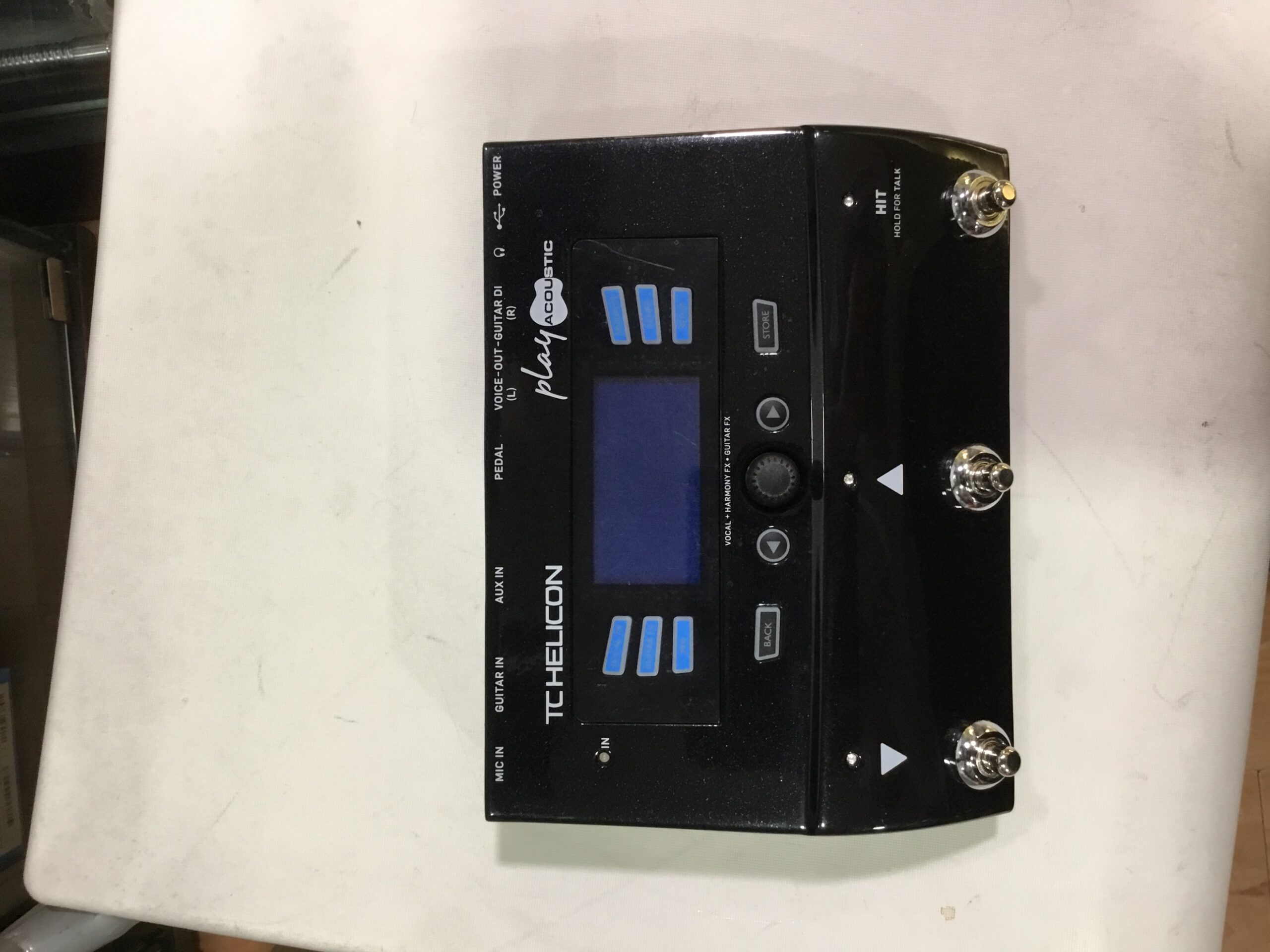 TC Helicon Play Acoustic processore voce usato