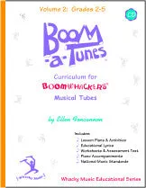 Boomwhackers Boom-a-Tunes Volume 2 metodo con CD 13 lezioni