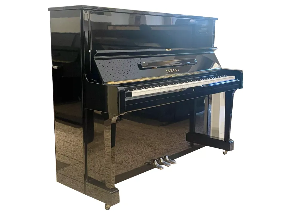 Yamaha U1H pianoforte verticale nero usato studio