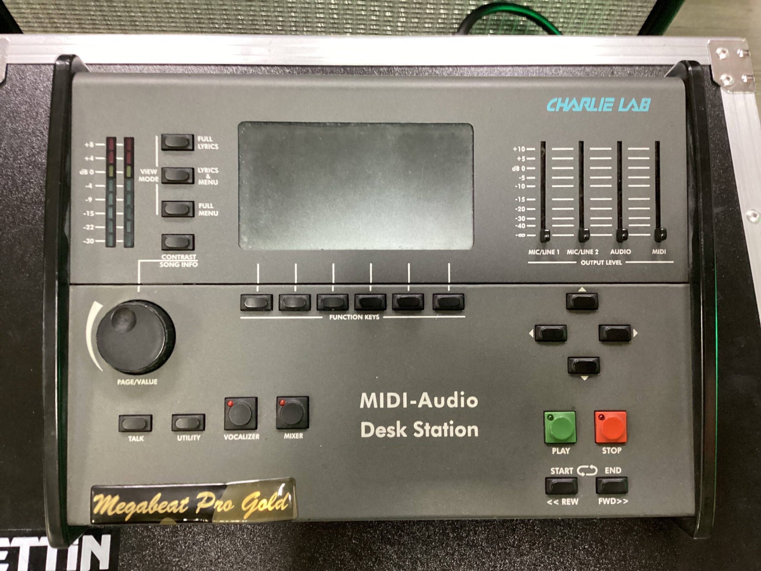 Charlie Lab Megabeat Pro Gold lettore karaoke usato