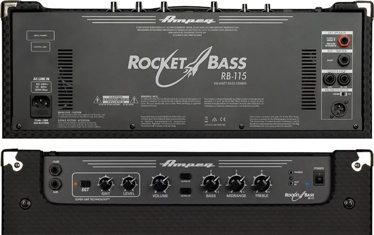 Ampeg RB115 combo basso 200W 15" Rocket Bass