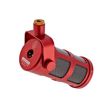Sontronics Podcast Pro microfono dinamico rosso