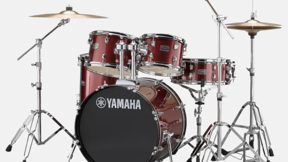 Yamaha Rydeen RDP2F5 batteria acustica 20" Burgundy +Paiste