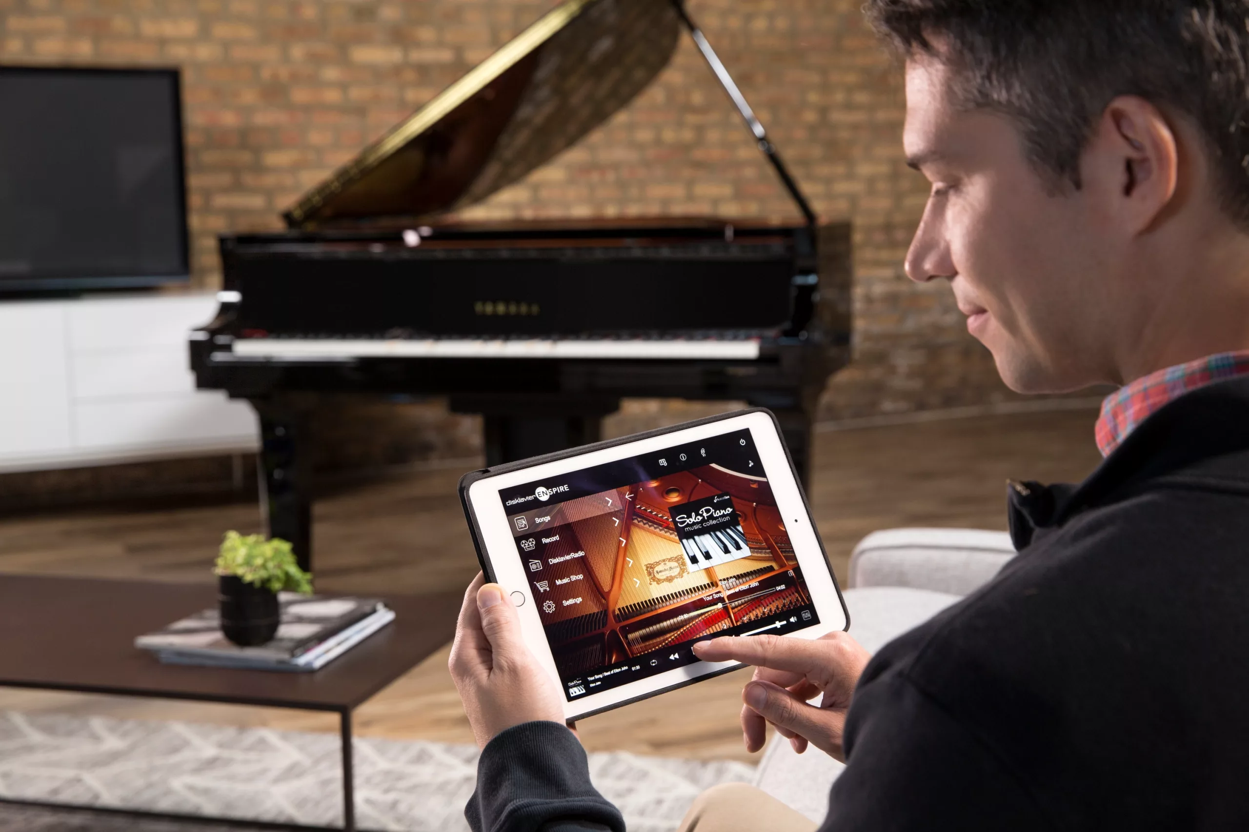 Yamaha C3X Disklavier pianoforte a coda Enspire 186 cm