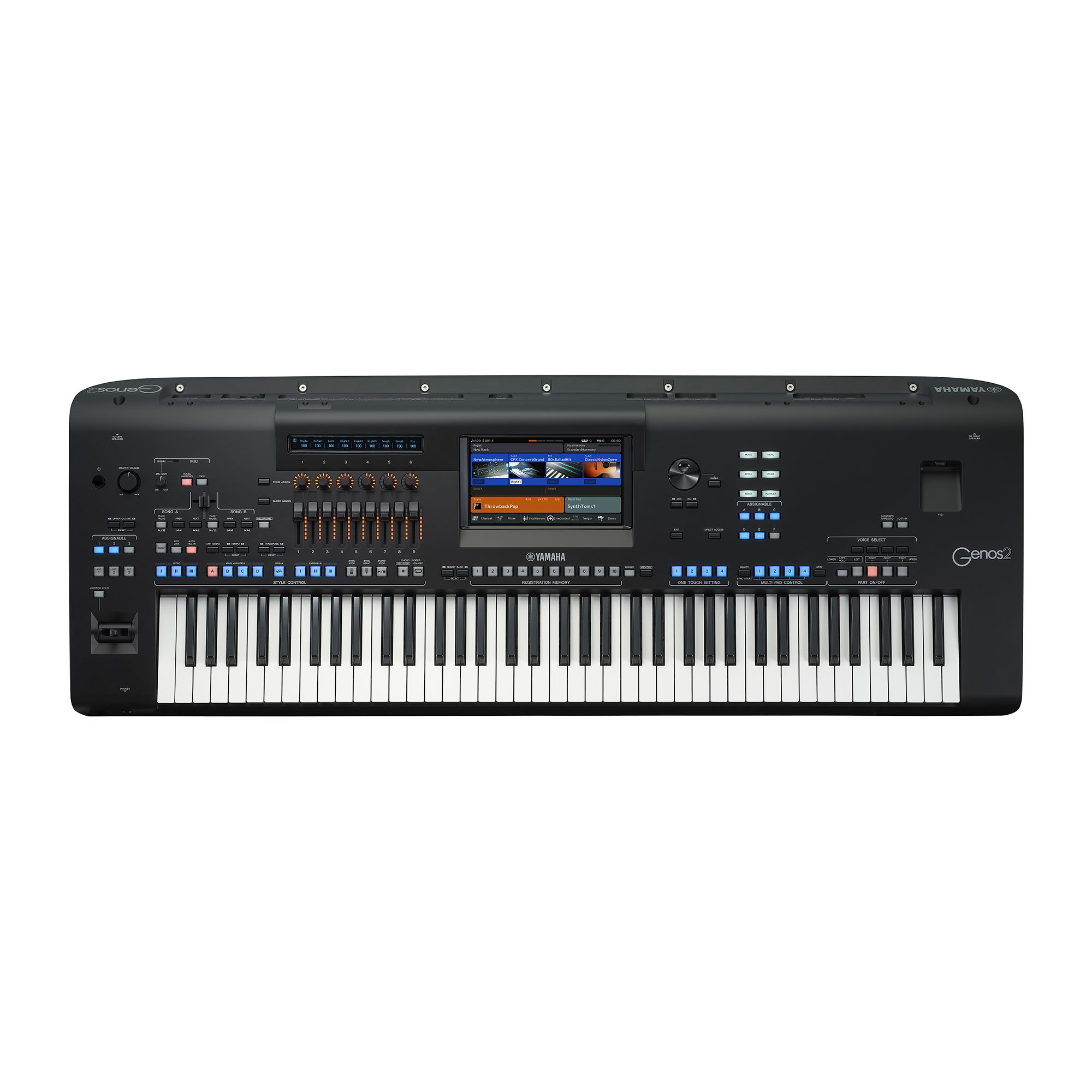 Yamaha Genos 2 Tastiera Arranger Workstation FSX 76 Tasti