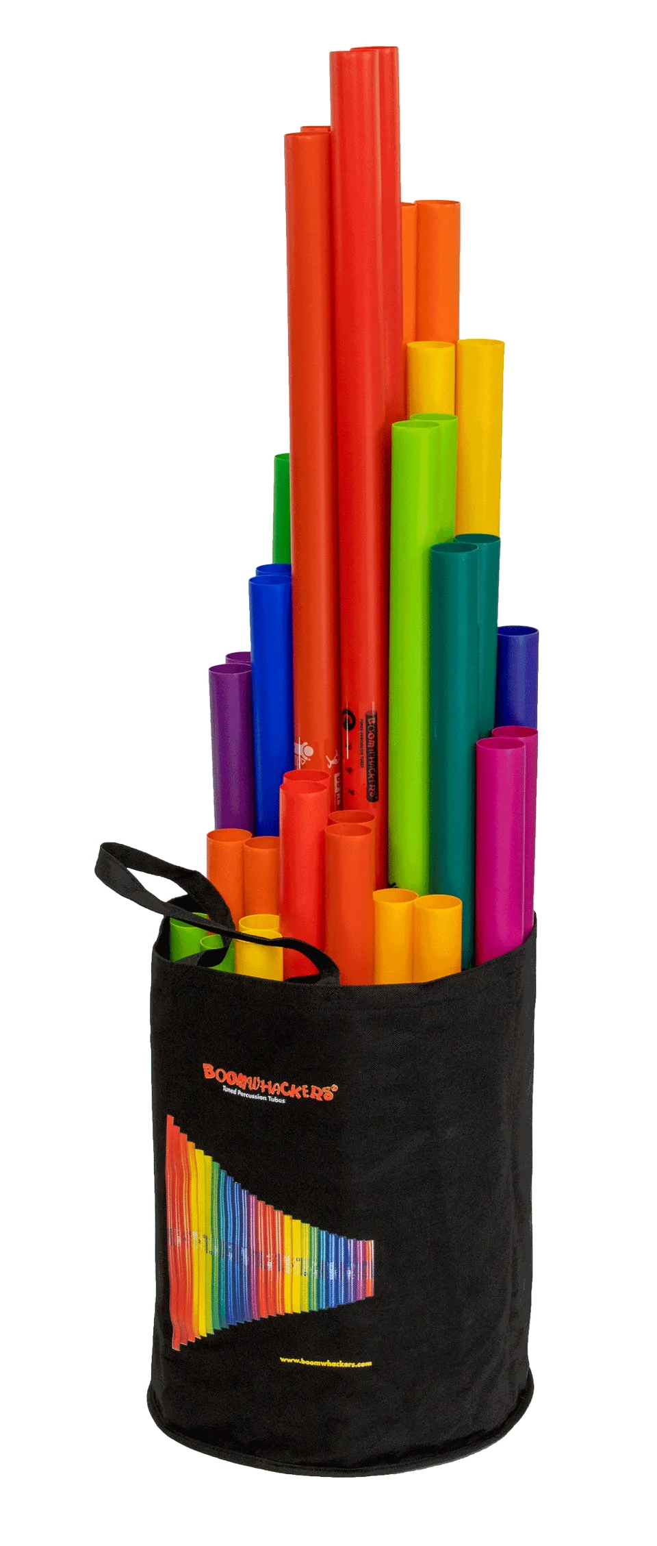 Boomwhackers BWTB borsa tubi 54 pezzi in tessuto