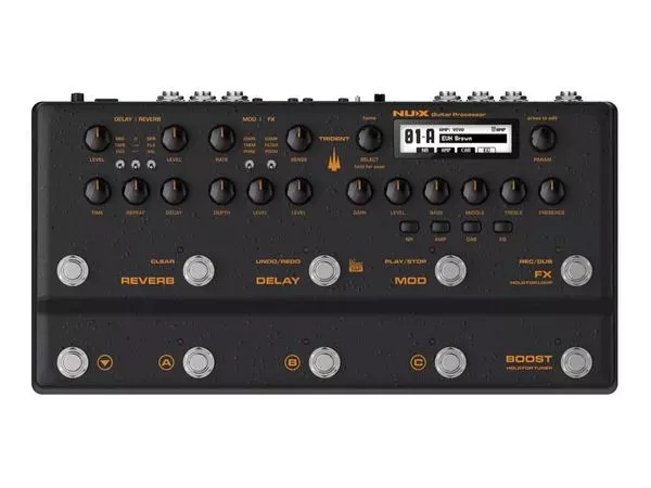 NUX Trident NME-5 pedaliera modeler chitarra con IR