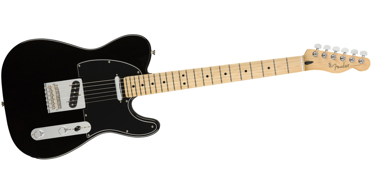 Fender Player Telecaster chitarra elettrica nera acero