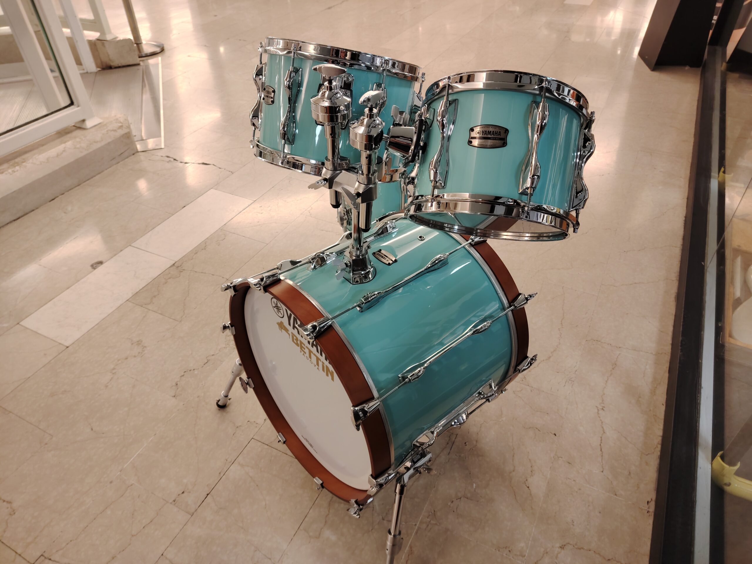 Yamaha Recording Custom Batteria Acustica Fusion Surf Green 20