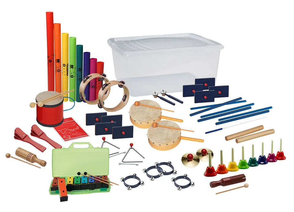 Boomwhackers RMS1 set ritmo inclusivo con campanelle