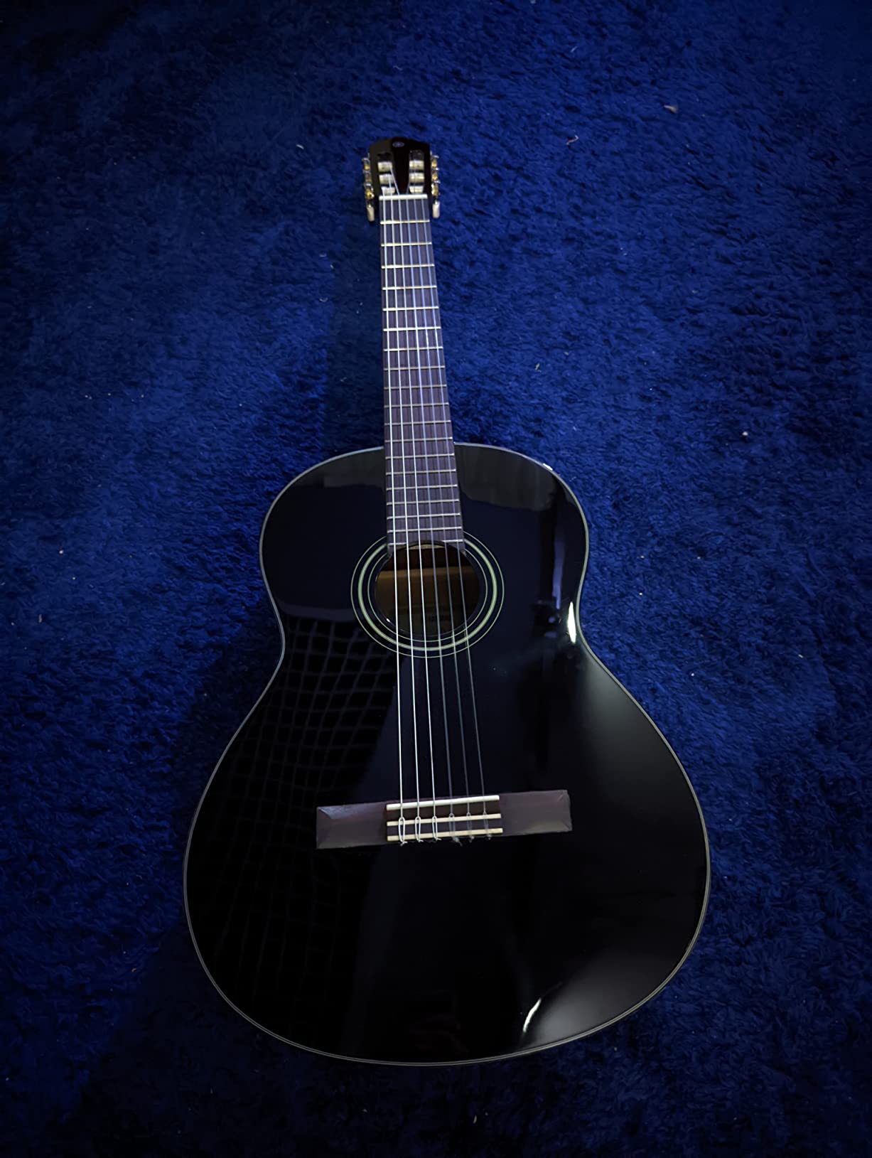 Yamaha C40BLII Chitarra Classica 4/4 Nera 6 Corde Nylon Principianti