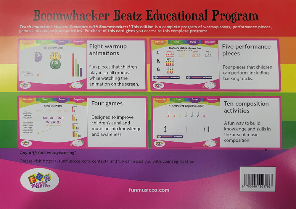 Boomwhackers Beatz Program download giochi musica scuola