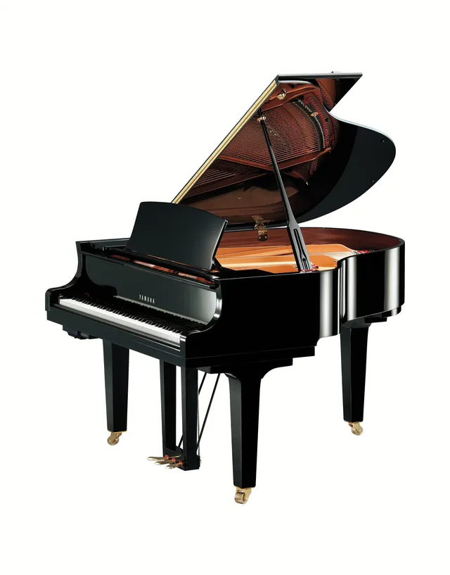 Yamaha C1X TransAcoustic TA3 coda con silent cuffia