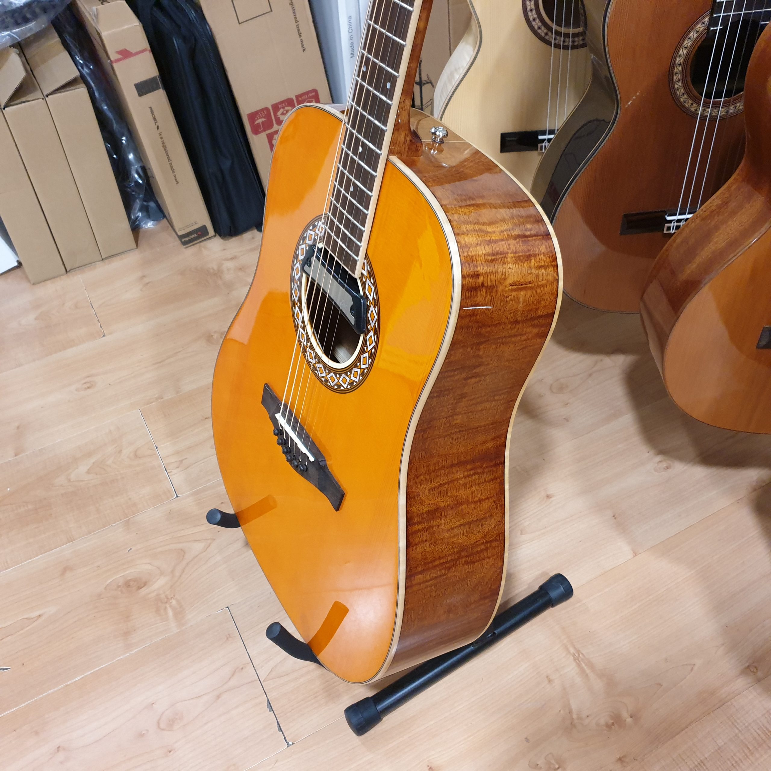 Eko Ranger Futura chitarra acustica abete massello con pickup