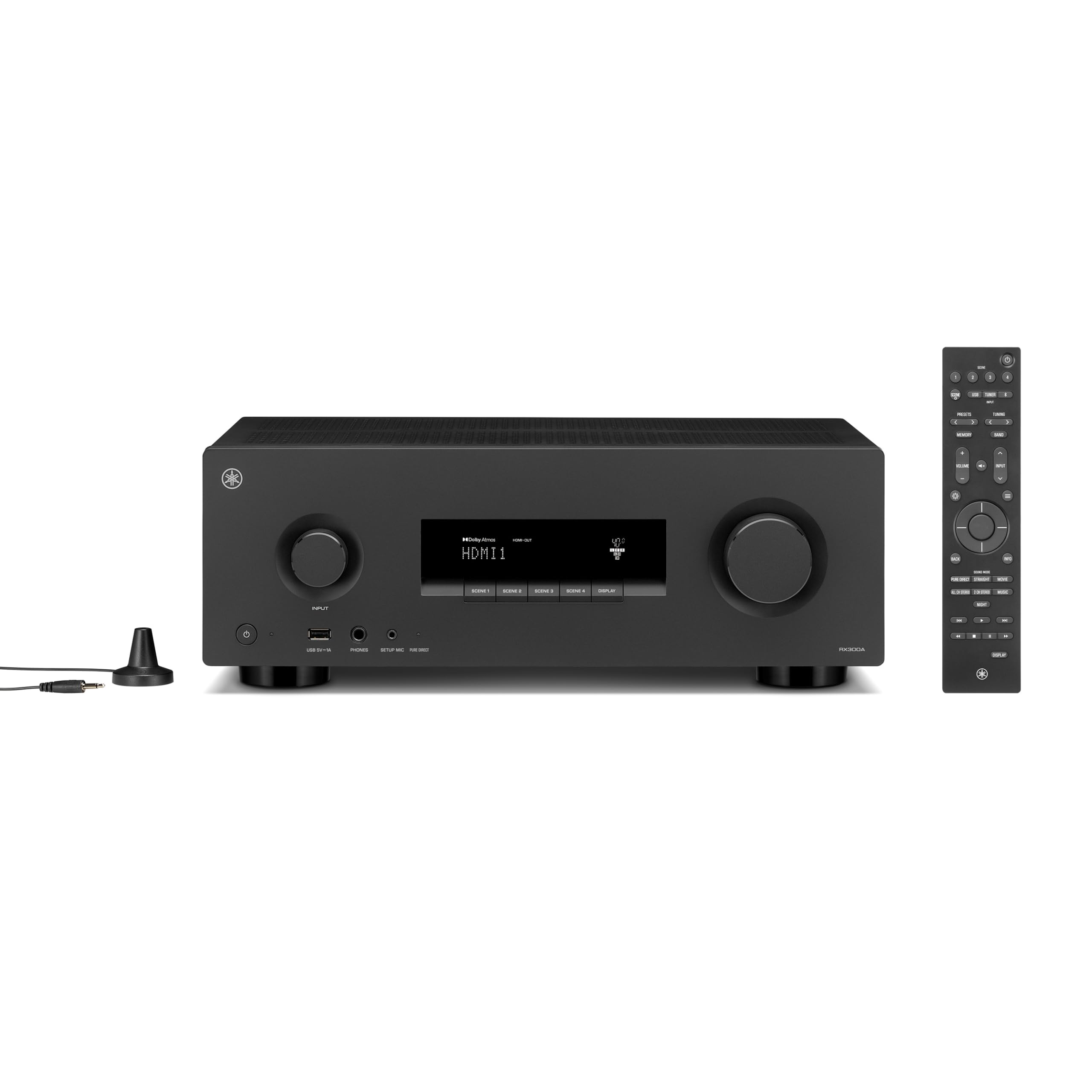 Yamaha RX300A Sintoamplificatore 5.2 Nero Dolby Atmos