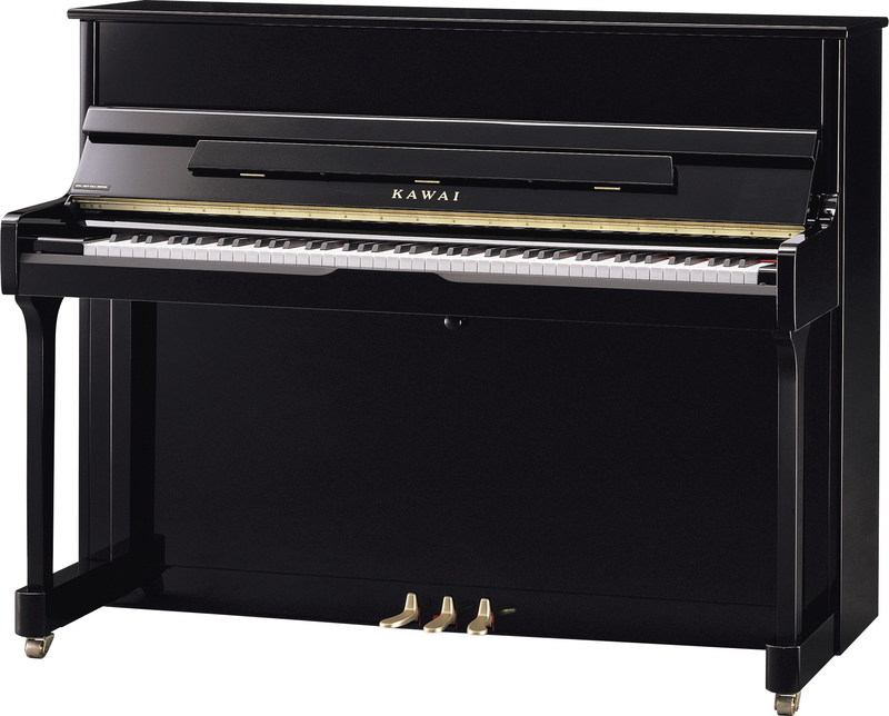 Kawai K-2 pianoforte verticale nero lucido uso studio