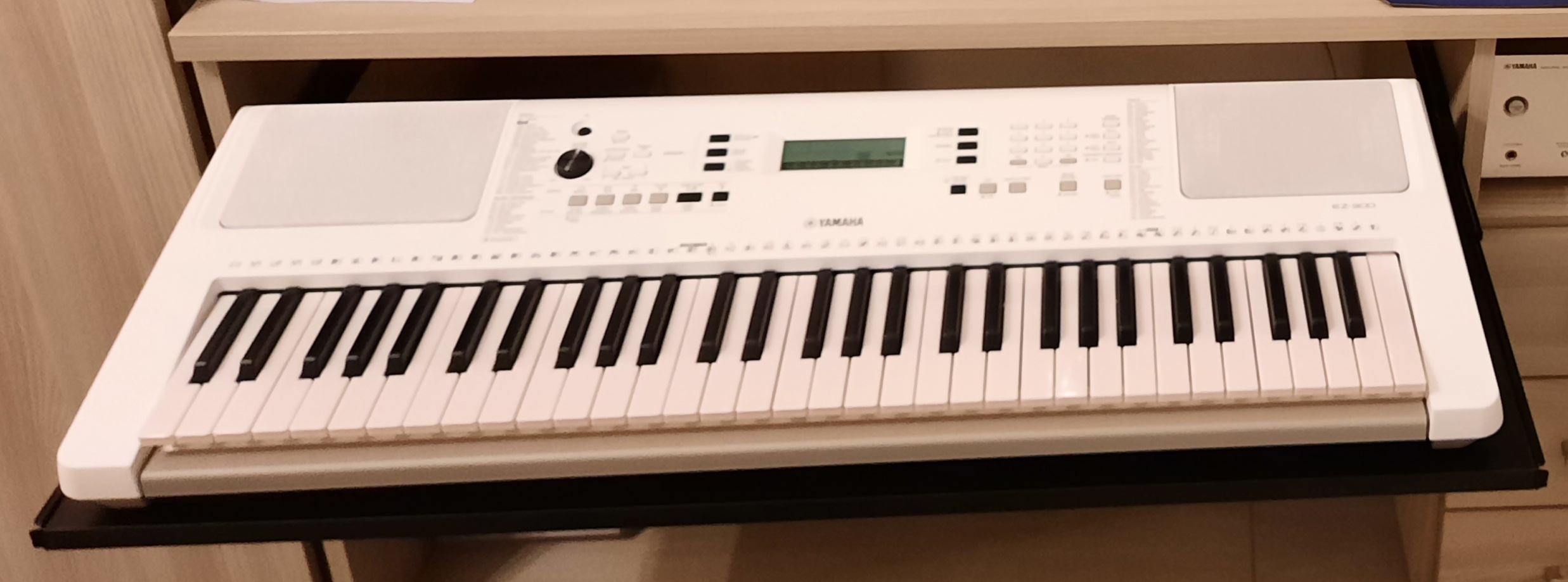 Yamaha EZ-300 tastiera digitale 61 tasti luminosi bianco