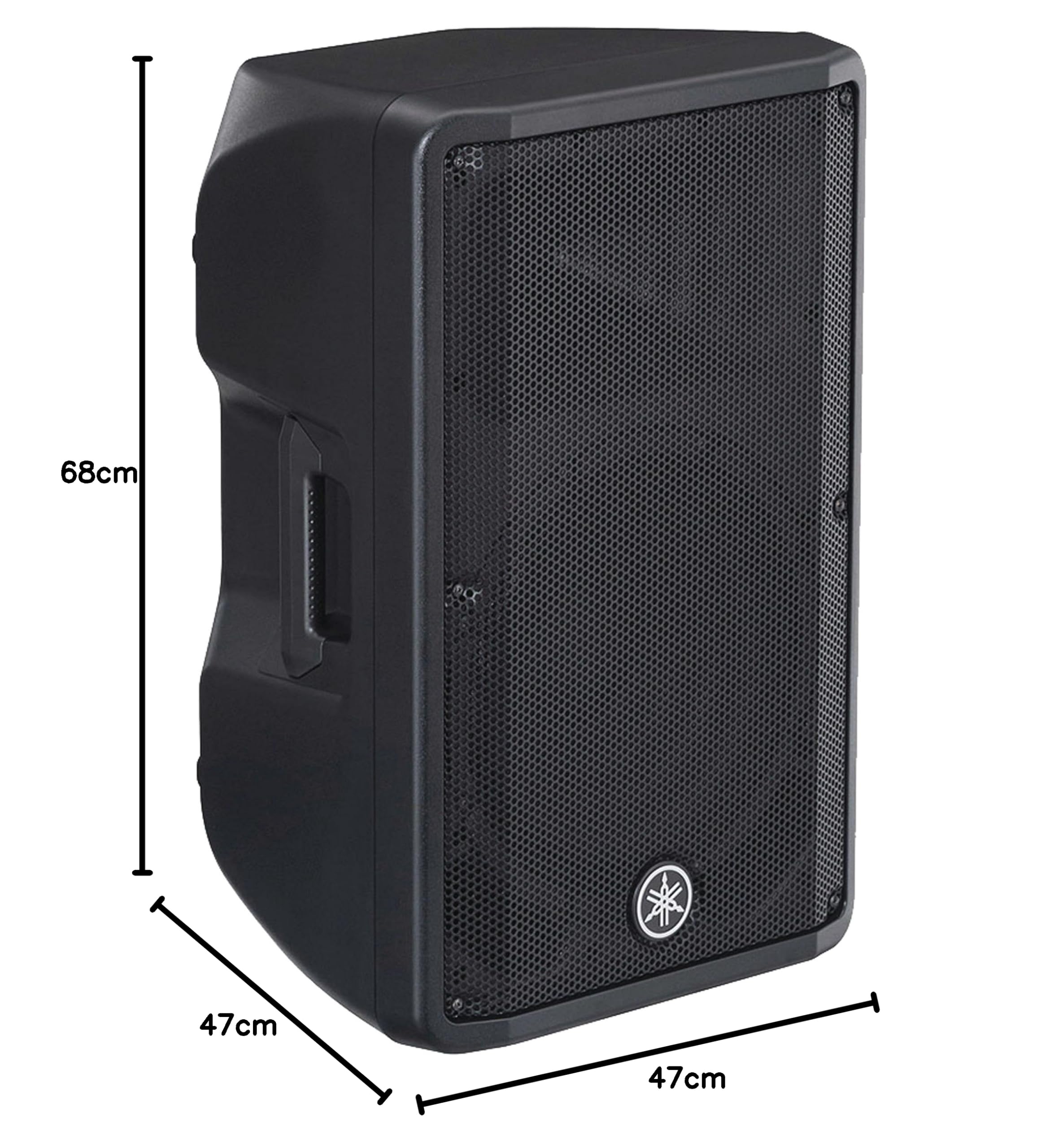 Yamaha DBR12 Cassa Attiva 12" 1000W Nero