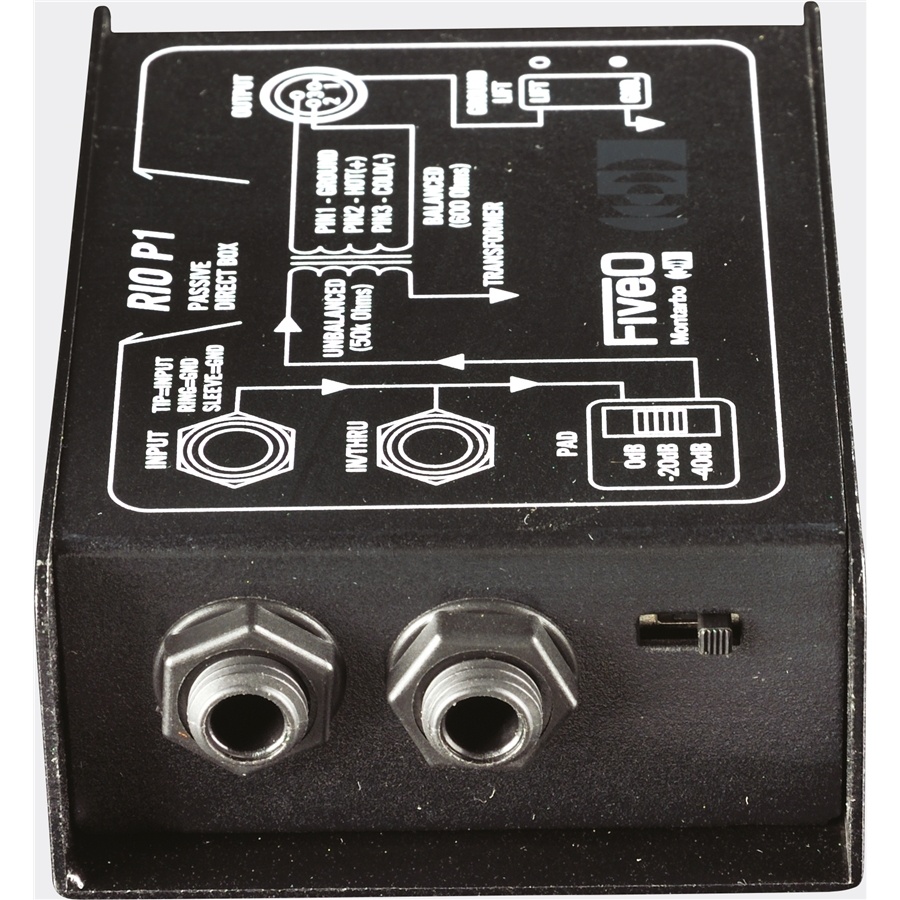 Montarbo FiveO RIO P1 DI Box Passiva Metallo