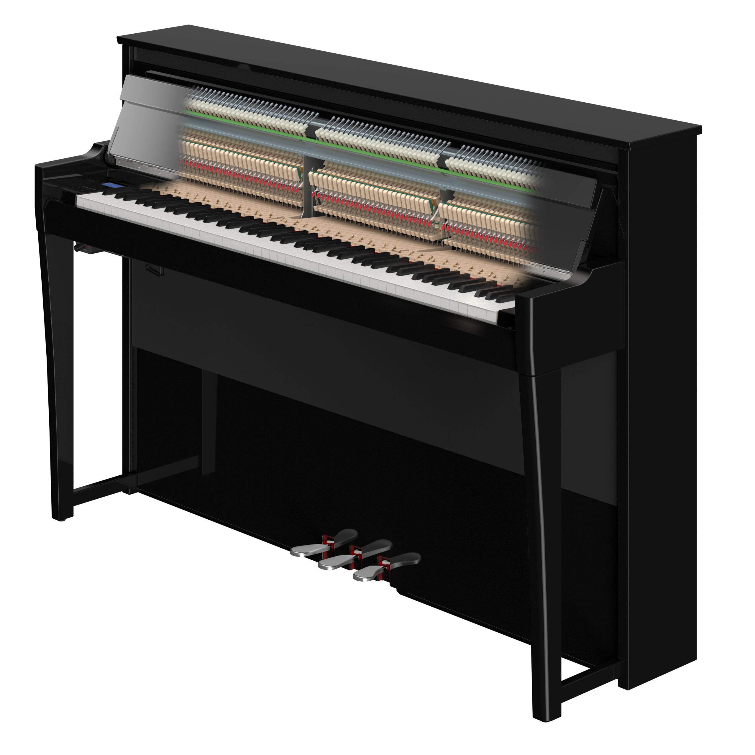 Yamaha NU1XA AvantGrand Pianoforte ibrido nero lucido