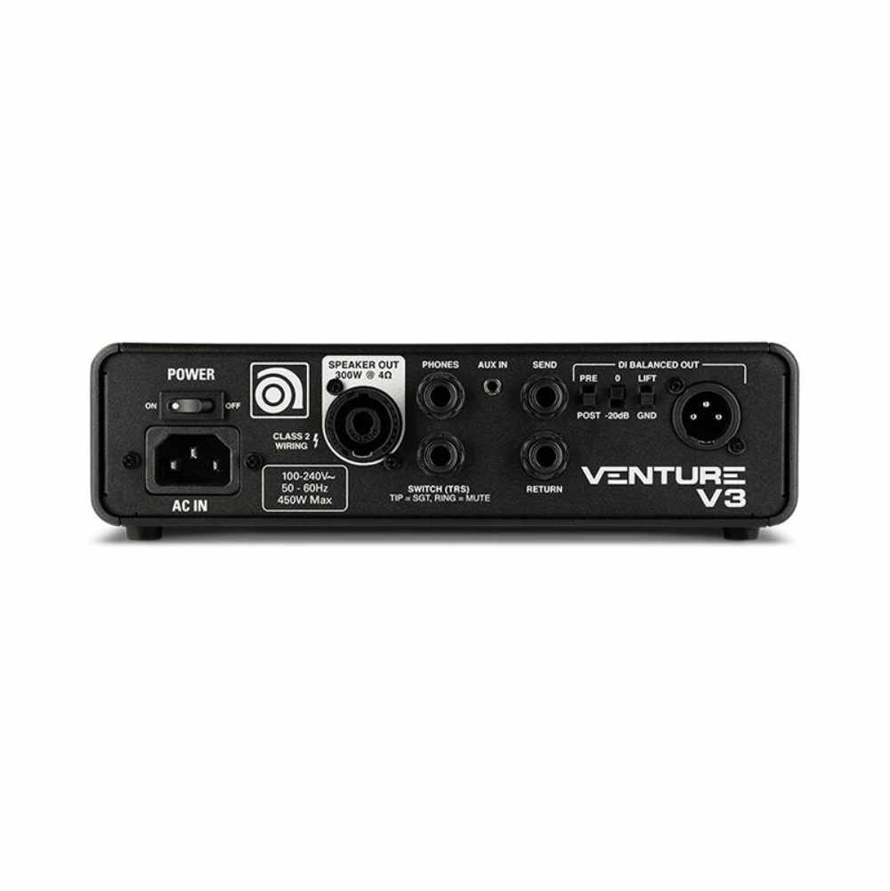 Ampeg Venture V3 Testata Basso 300W Ultra-Portatile