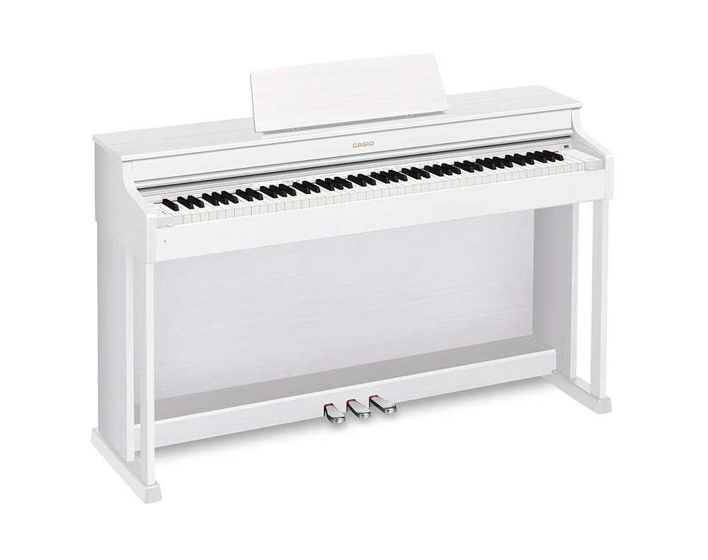 Casio Celviano AP-470 Pianoforte digitale bianco con panca 88 tasti