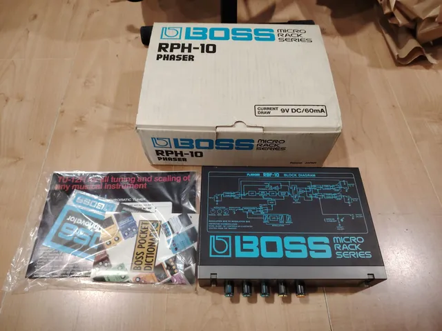 Boss RPH-10 Micro Rack phaser vintage Giappone
