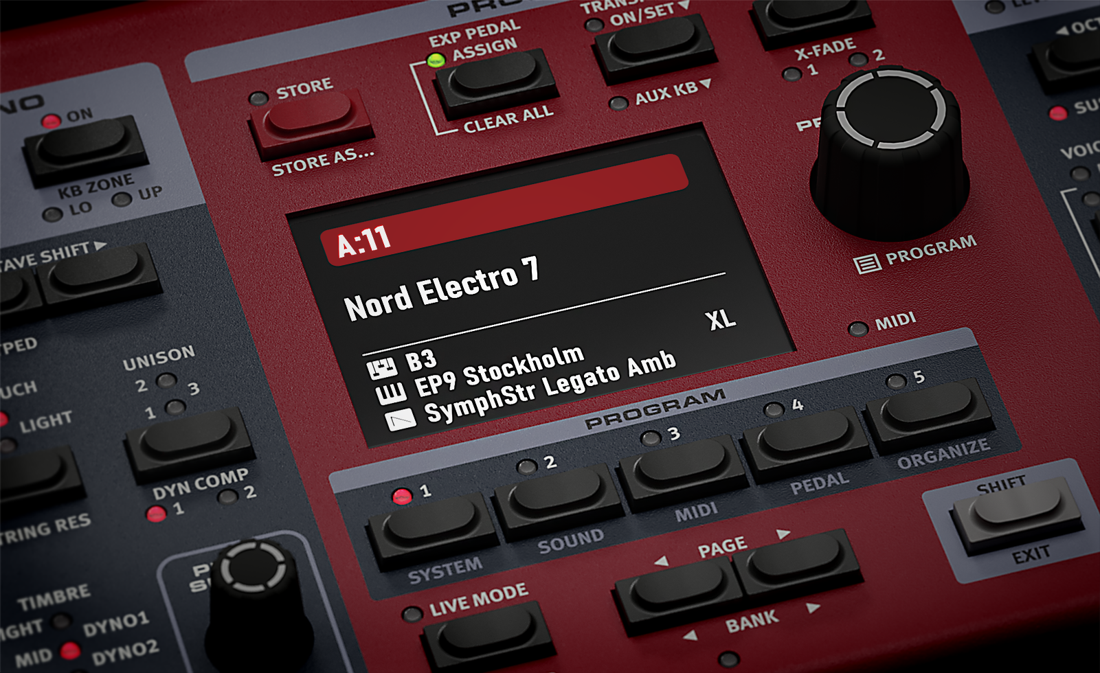 Nord Electro 7 61 tastiera stage 61 tasti leggera