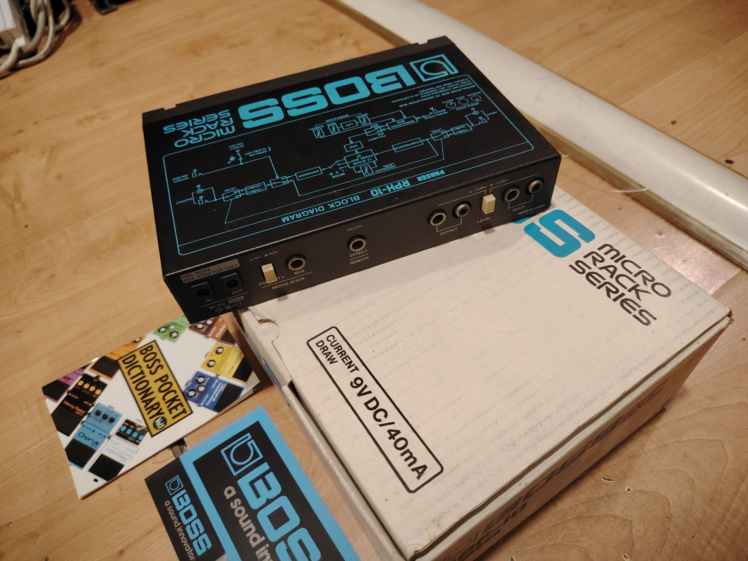 Boss RBF-10 Micro Rack flanger vintage new old stock