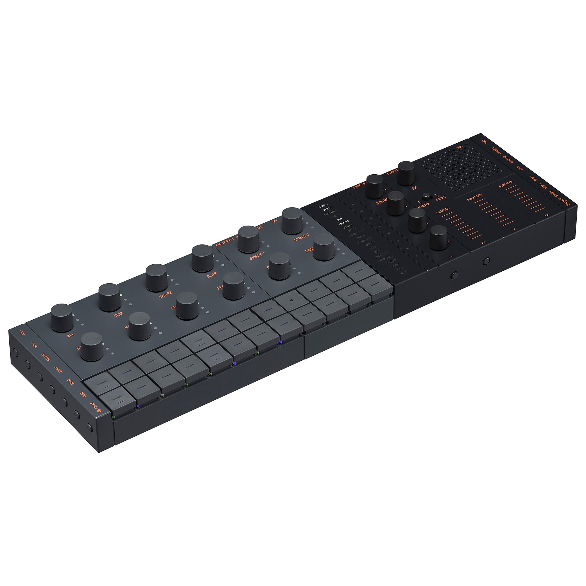 Yamaha Seqtrak music station portatile groovebox 2000 suoni