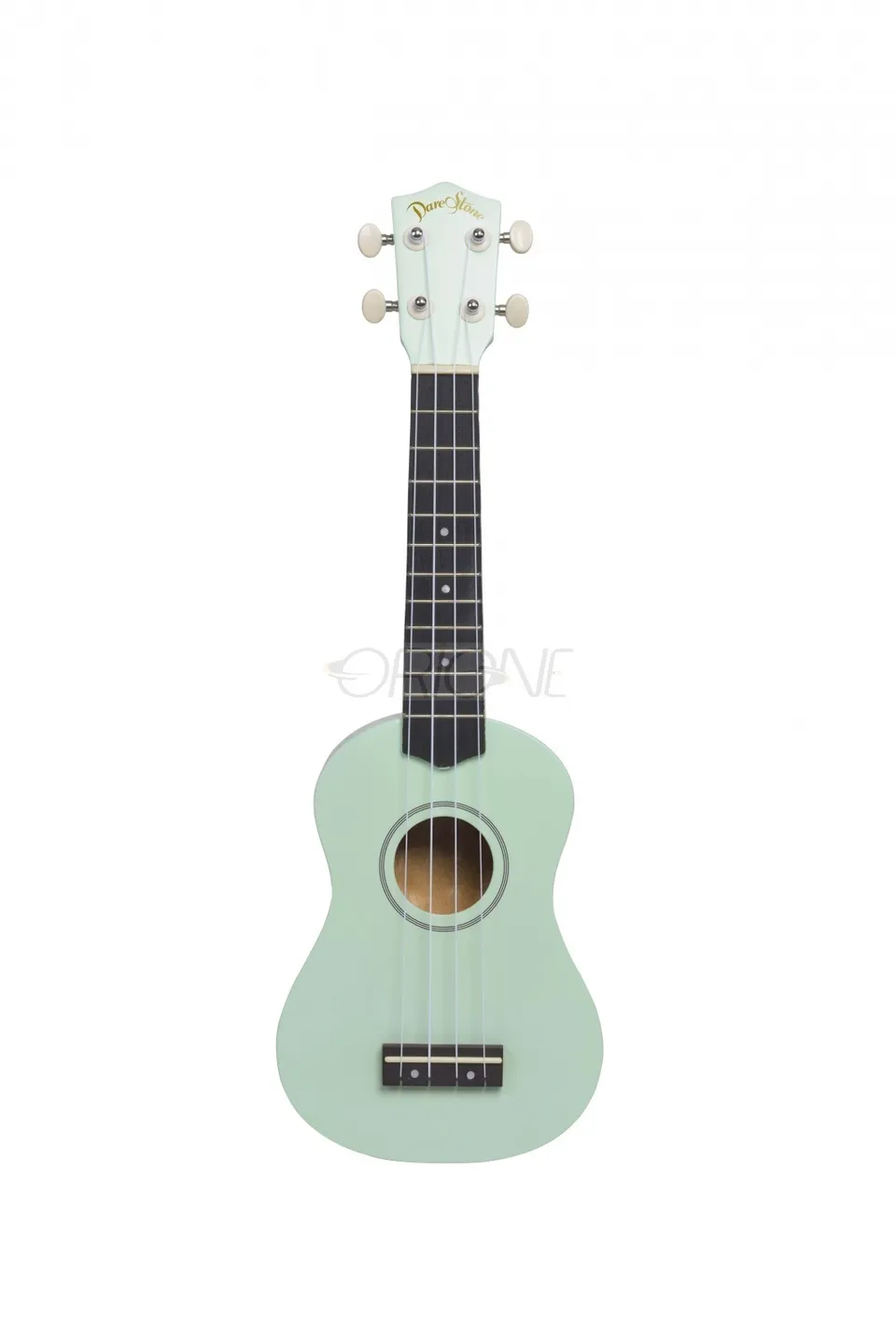 Darestone ukulele soprano verde-naturale con borsa