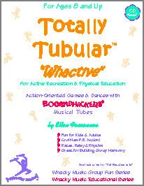 Boomwhackers Totally Tubular Whactive libro + CD movimento