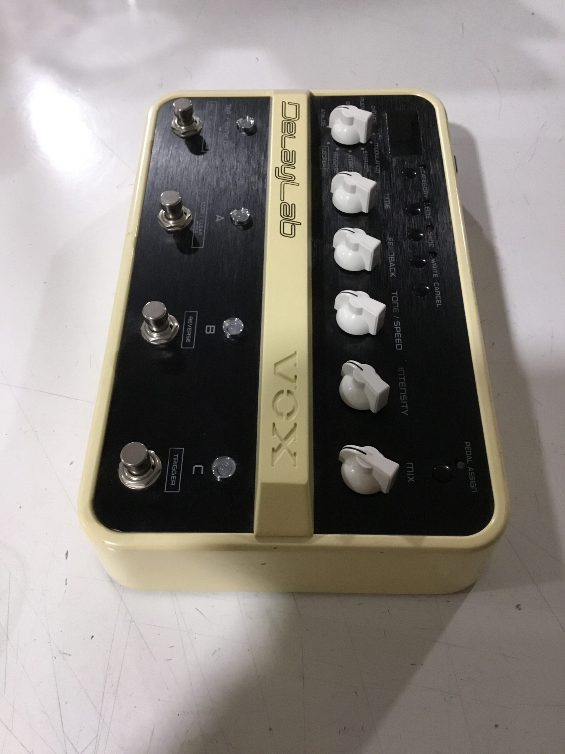 Vox DelayLab pedale delay stereo usato 30 effetti loop